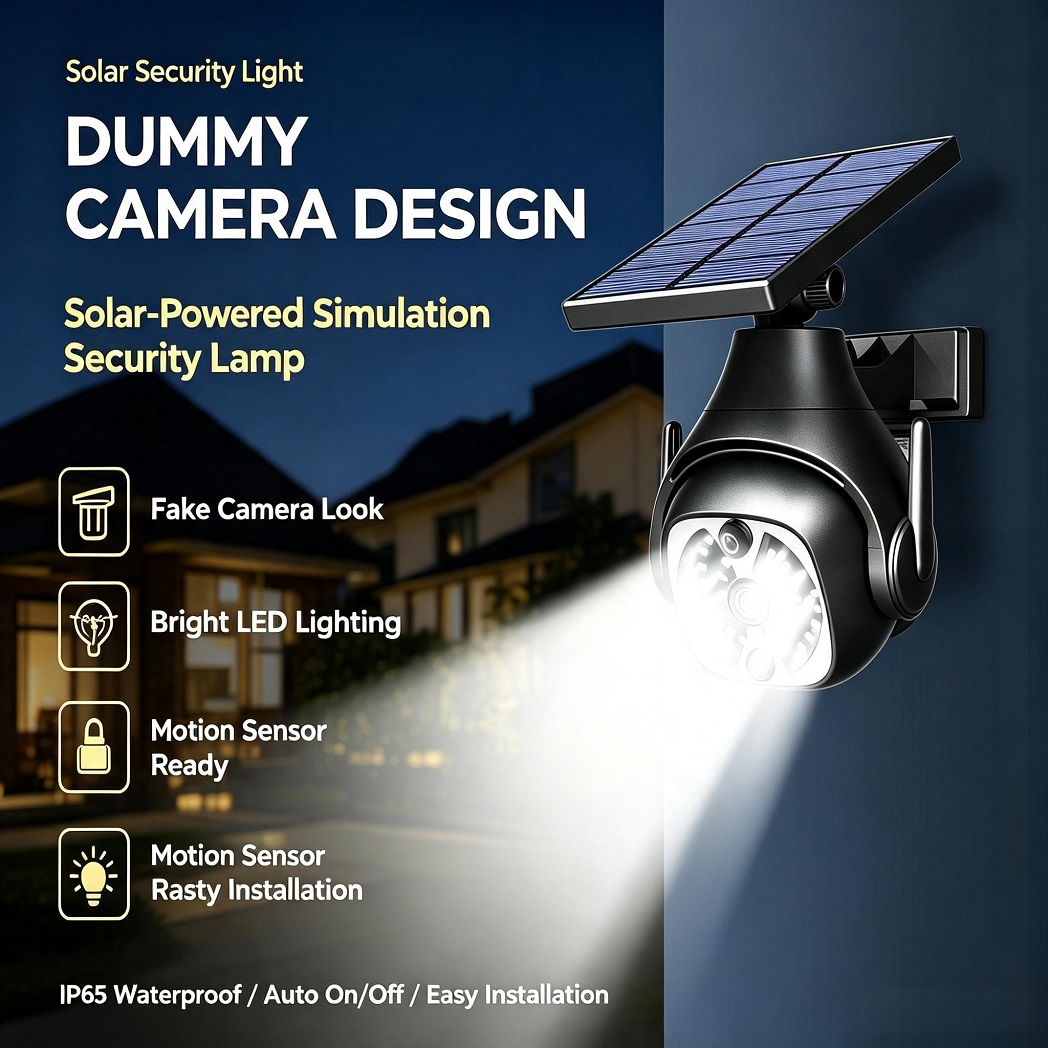 Dummy Camera Solar Garden Light