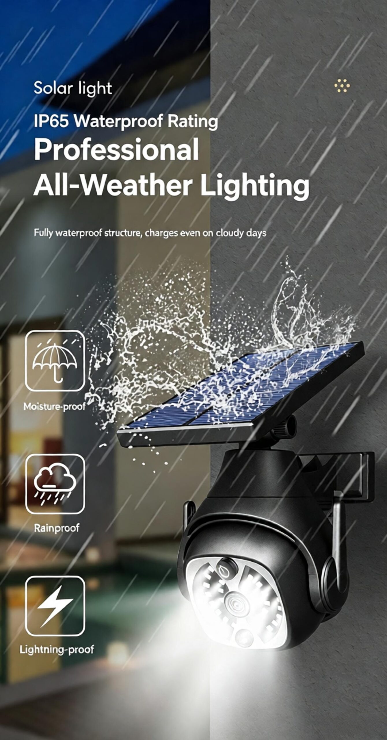 Dummy Camera Solar Garden Light - Image 2