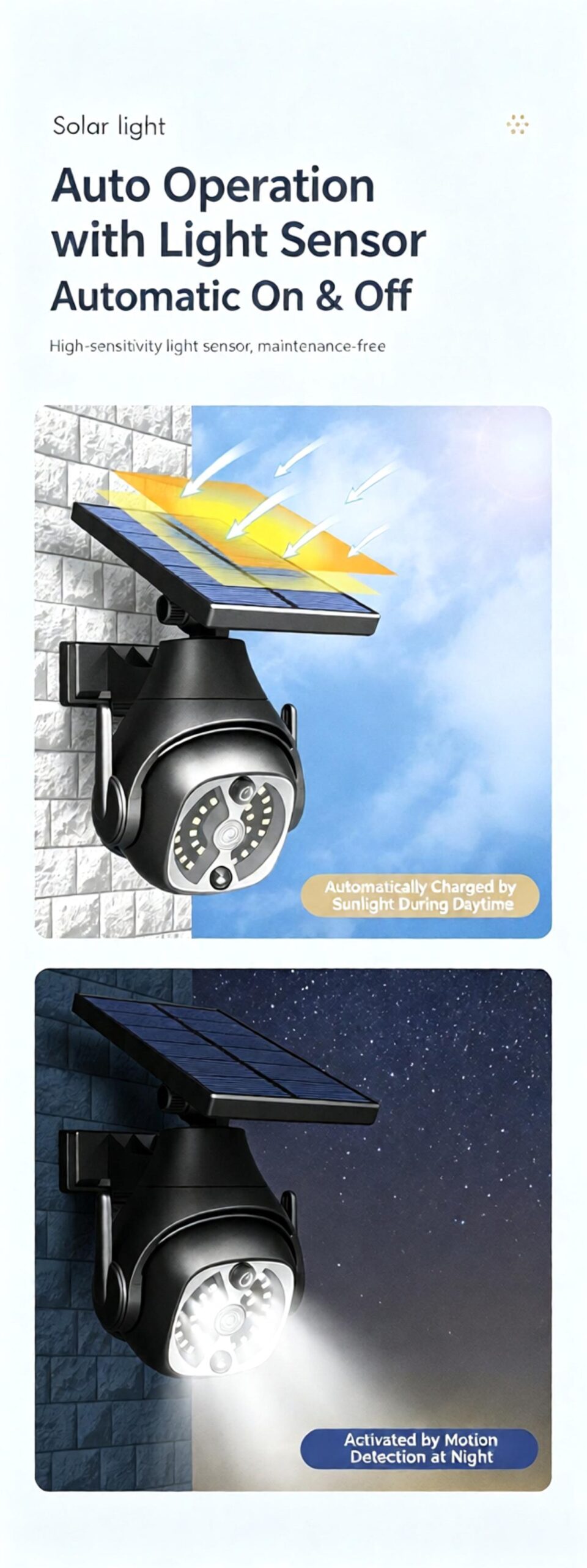 Dummy Camera Solar Garden Light - Image 3