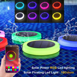 Solar RGB Floating Pool Light